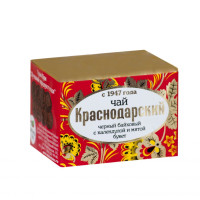 Чай черный "Краснодарский с 1947 г." с мятой и календулой, 50 г