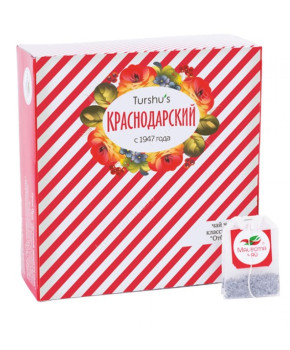 Чай черный "Краснодарский с 1947 года", 100 пакетиков
