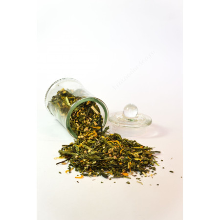 Чай весовой зеленый  "Имбирный" 1 кг