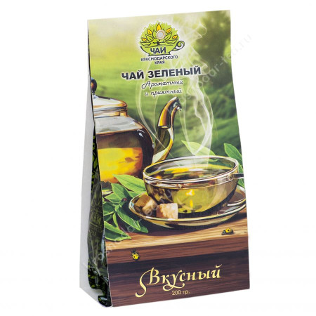 Чай зеленый "Вкусный", 200 граммов
