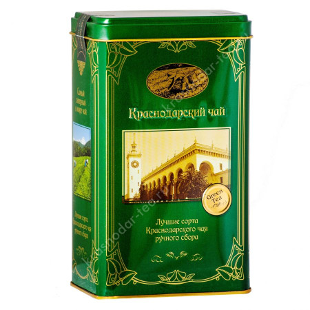 Чай зеленый "Хоста чай" ручного сбора, ж/б, 100 г