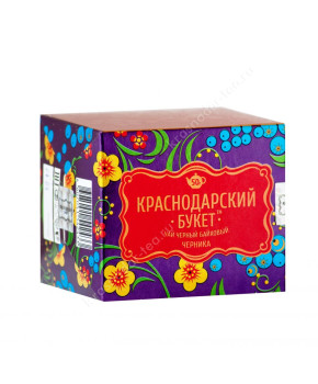 Чай черный "Краснодарский букет" с черникой, 50 г